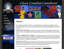 Tablet Screenshot of marshlandscanada.com